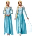 OUTFIT KOSTÝM ŠATY ELSA ELSA COSPLAY DOSPELÝ M