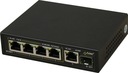 6-portový PoE switch pre 4 kamery SFG64F1WP Pulsar