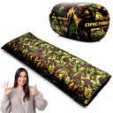 ĽAHKÝ CESTOVNÝ SPACÍ VAK PRIKRÝVAČKA 190cm CAMO P