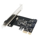 Karta adaptéra PCIe 1X na 2x SATA 3.0 Serial ATA