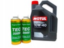 TEC 2000 Engine Flush x2 MOTUL 2100 Power+ 10w40