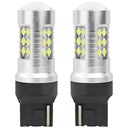 W21W LED ŽIAROVKY 12V 24V CANBUS 800lm BIELA ​​VÝKON.