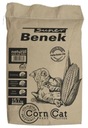 Super Benek Corn Cat Natural hrudkujúca kukuričná podstielka pre mačky, 25l