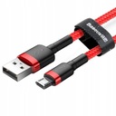 OBOJSTRANNÝ USB MIKRO VÝKONNÝ BASEUS KÁBEL 2,4A 1M