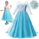 OUTFIT ŠATY ELSA 122 128 5-6 rokov