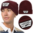 VANS BEANIE MILFORD ZIMNÁ ŠPORTOVÁ ČIAPKA S NÁŠIVKOU, UNIVERZÁLNA VEĽKOSŤ