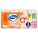 Toaletný papier Zewa Deluxe broskyňový 16 roliek