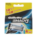 Gillette holiaci strojček Mach3 náplne 4 kusy Mach 3