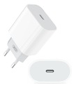 Nástenná nabíjačka pre iPhone USB-C 20W PD biela