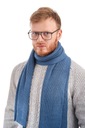 Pánsky zimný šál Brodrene Scarves Modrý