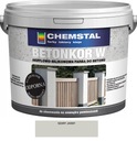 CHEMSTAL BETONKOR W FARBA NA BETÓN, SVETLO SIVÁ 3L