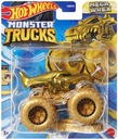 MEGA WREX GOLD Zlaté auto Dinosaurus Rex Hot Wheels Truck Monster Trucks 1:64