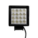 Halogénová Off road Pracovná lampa - štvorcová 16x3W LED