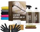 Súprava na starostlivosť o interiér Leather Expert 2x1L na kožu