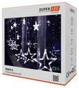 LED svetelný záves Garland Stars Icicles SuperLED lampy