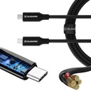 HLADKÝ KÁBEL USB C NABÍJAČKA DLHÁ PRE SAMSUNG HUAWEI SONY LG XIAOMI 1,8 m