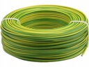 KÁBEL 1x6mm2 LGY WIRE 1x6 LINKA 6mm2 ŽLTO-ZELENÝ KRUH 100m