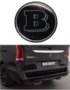 Logo BRABUS znak zadný V trieda W447 70MM