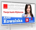 Reklamný banner 2x1m – Voľby – Voľby do VÚC 2024