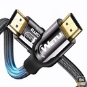 Kábel HDMI 2.1 WETU 8K 4K 120Hz Ultra HIGH SPEED 48Gb 0,5m PREMIUM kábel