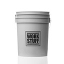 Work Stuff Wheels Grey Bucket 20l Vedro na príslušenstvo na umývanie auta