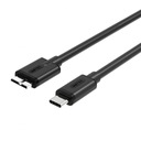 UNITEK USB TYP-C KÁBEL – MICROUSB 3.0, 1M, Y-C475BK