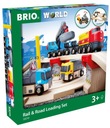 BRIO WORLD NÁKLADNÝ NÁKLADNÝ SET + NÁKLADNÉ NÁKLADNÉ VOZIDLÁ 33210