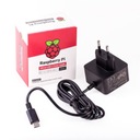 USB C napájací zdroj 5,1V/3A pre Raspberry Pi 4 - čierny