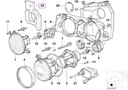 Tesnenie ľavého svetlometu BMW E34 51718148852 OE