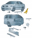 OCHRANNÁ FÓLIA SKODA FRILL PRAVÁ ZADNÁ OE 1Z0807906E