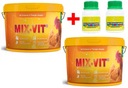 SET Vitamíny pre kurčatá MIX-VIT KK 2ks*4kg=8kg + MULTIWITAMINER 100ML*2ks