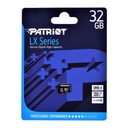 Patriot LX Series microSDHC 32 GB Class 10 UHS-I