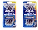 GILLETTE HOLENIE ŽILETKA MODRÁ 3 COMFORT 3 čepele 6 kusov