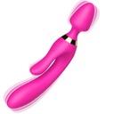 LUXUSNÝ VIBRATOR 2v1 SEX MASÁŽER USB mačička anus