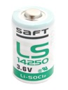 *SAFT lítiová batéria LS14250 1/2AA 3,6V LiSOCl2