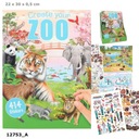 KREATÍVNA SÚPRAVA S NÁLEPMI ZOO 12753A