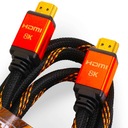 8K BRAID KÁBEL HDMI-HDMI OFC KÁBEL 1,8 m v2.1 UHD