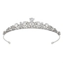 SVADOBNÁ dekorácia, dámska korunka, TIARA, svadobný DIADEM, krištáľ, elegantná