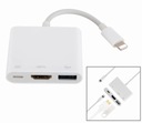 OTG adaptér LIGHTNING na HDMI/USB/LIGHTNING