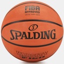 Basketbal 5 Spalding Varsity TF-150 FIBA ​​​​- HNEDÁ, 5