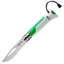 Zatvárací nôž Opinel No.8 Outdoor Fluo Green