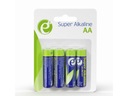 AA LR6 GEMBIRD Super alkalické batérie (4 ks.)