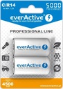 everActive BATÉRIE 2x R14 C Ni-MH 4500 mAh