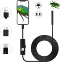 USB endoskopová kamera 3v1 mm + bočné zrkadlo