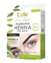 Delia Eyebrow Expert Púdrová henna na obočie 1,0 čierna 4 g