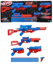 NERF MEGA SET ALPHA 5 V 1 5 SPÚŠŤAČOV 30 ŠÍPKY