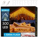 ICOPLE 300 LED VONKAJŠIE LAMPY IP44 PEVNÉ + BLESK