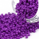 Sklenené korálky Tiny Violet 2mm 12/0 20g