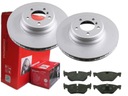 BREMBO ZADNÉ DISKY, DESTIČKY, BMW 1 E81 X1 E84