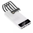 POWERBANK POWER BANK 10000mAh 15W + KÁBLE 4v1